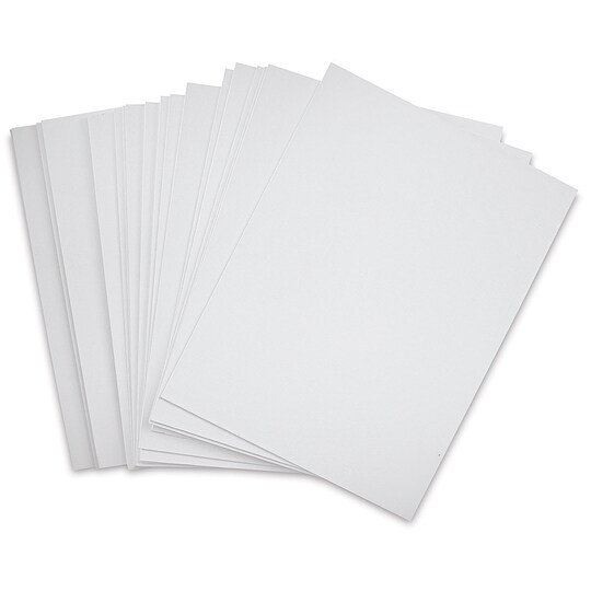 Blick; Blick Economy Cotton Canvas Panel Classroom Pack - 18" x 24", Class Pack of 24; Category:Canvas Panels; Image:1